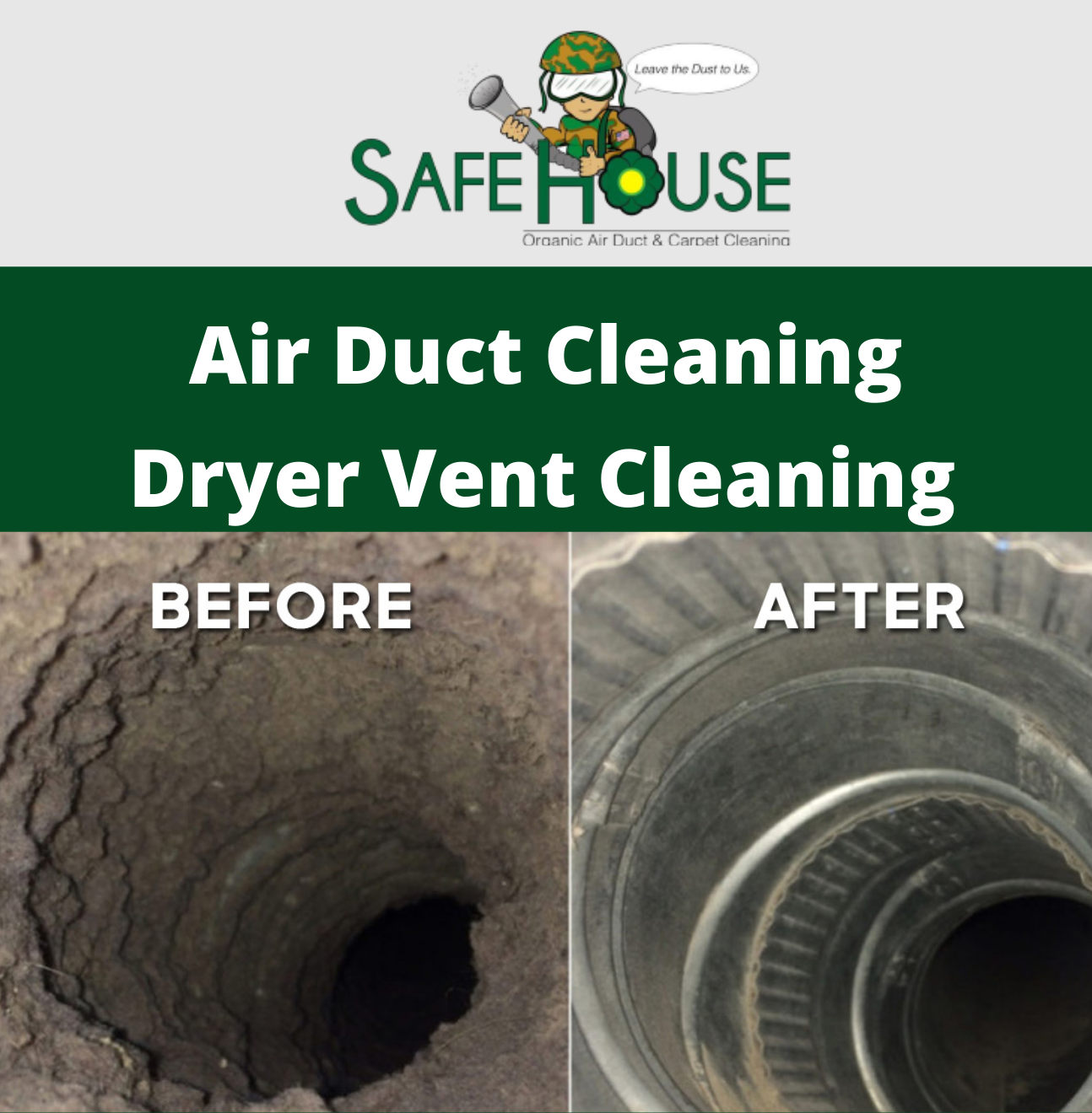 Air Duct cleaning dryer vent cleaning